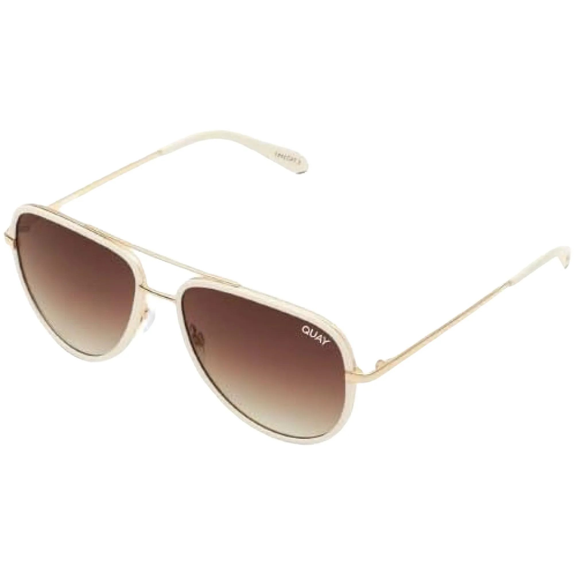 Quay Australia All In Oversized Aviator Sunglasses