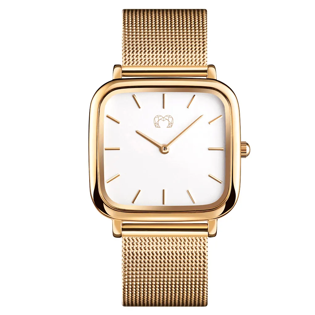 "Minuit" Watch ~ Goldwhite