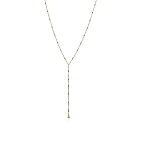 ROSARY LARIAT NECKLACE