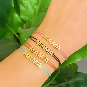 Satin Thread Mama Bracelets