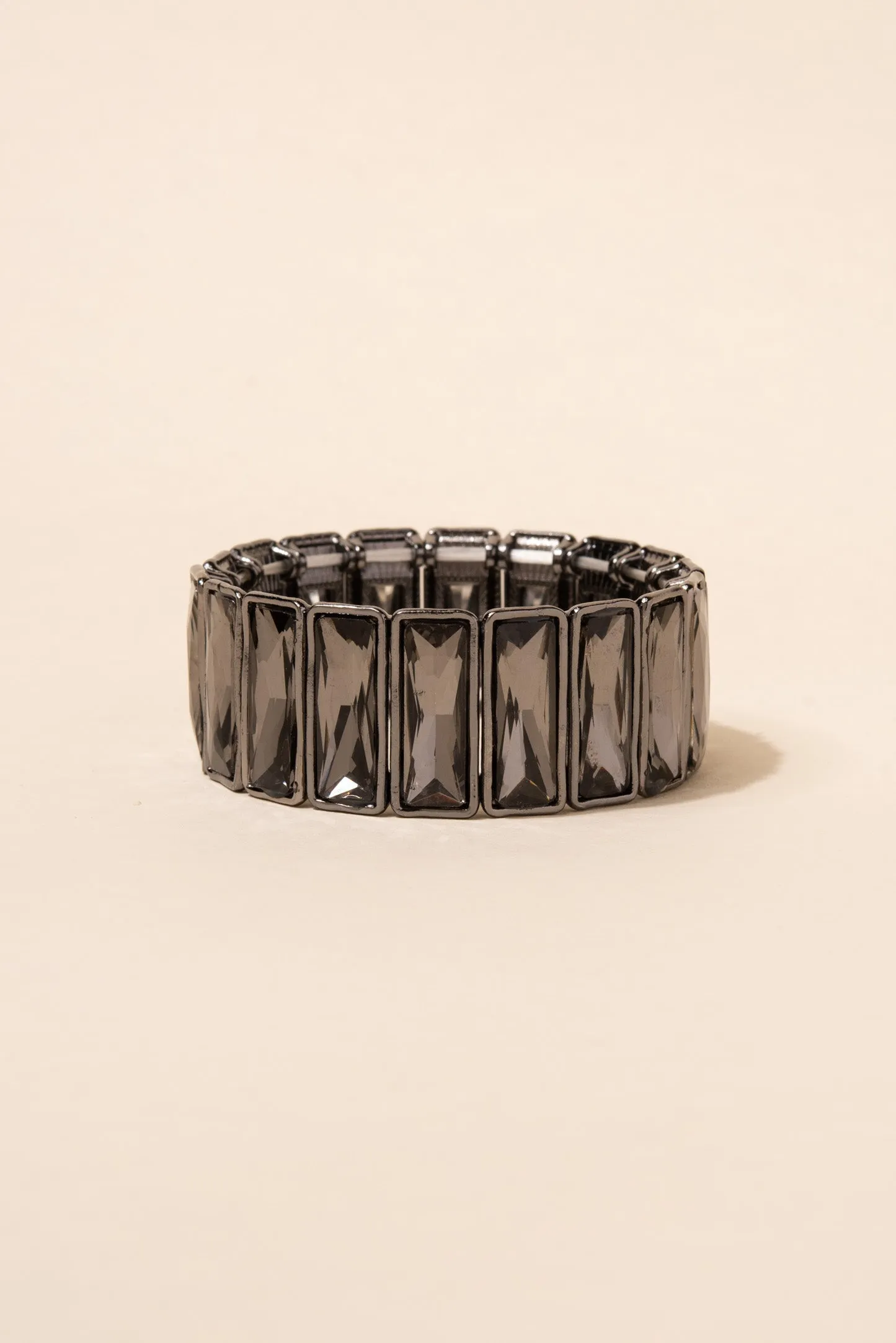 Serena Rectangle Rhinestone Bracelet