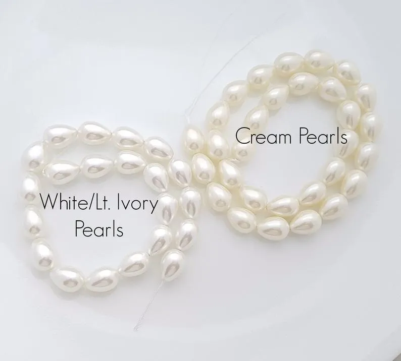 Simple Pearl Wedding Necklace For Brides & Bridesmaids-Penelope