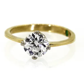 Solitaire Diamond Engagement Ring