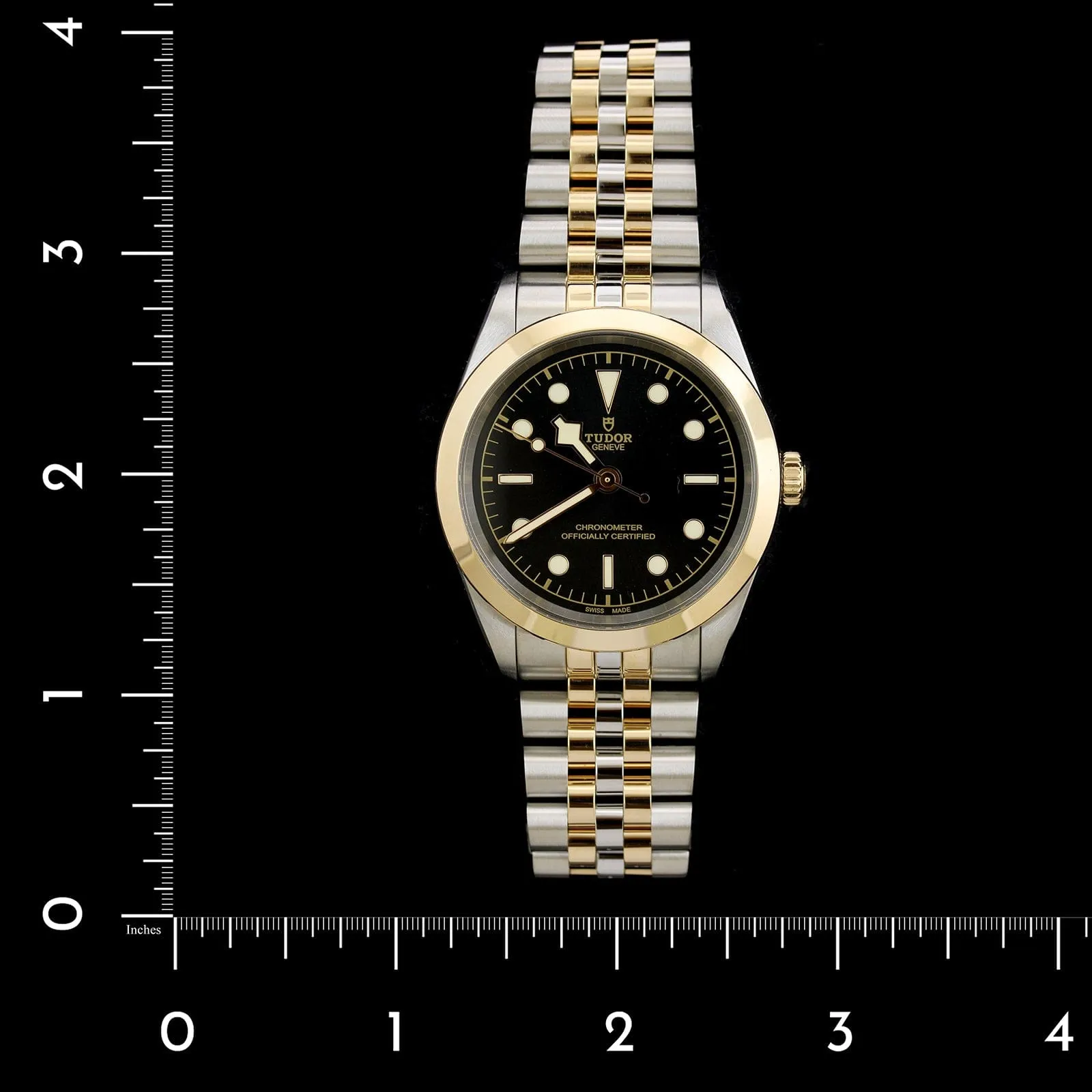 Steel and Yellow Gold Estate Black Bay 41 Watch