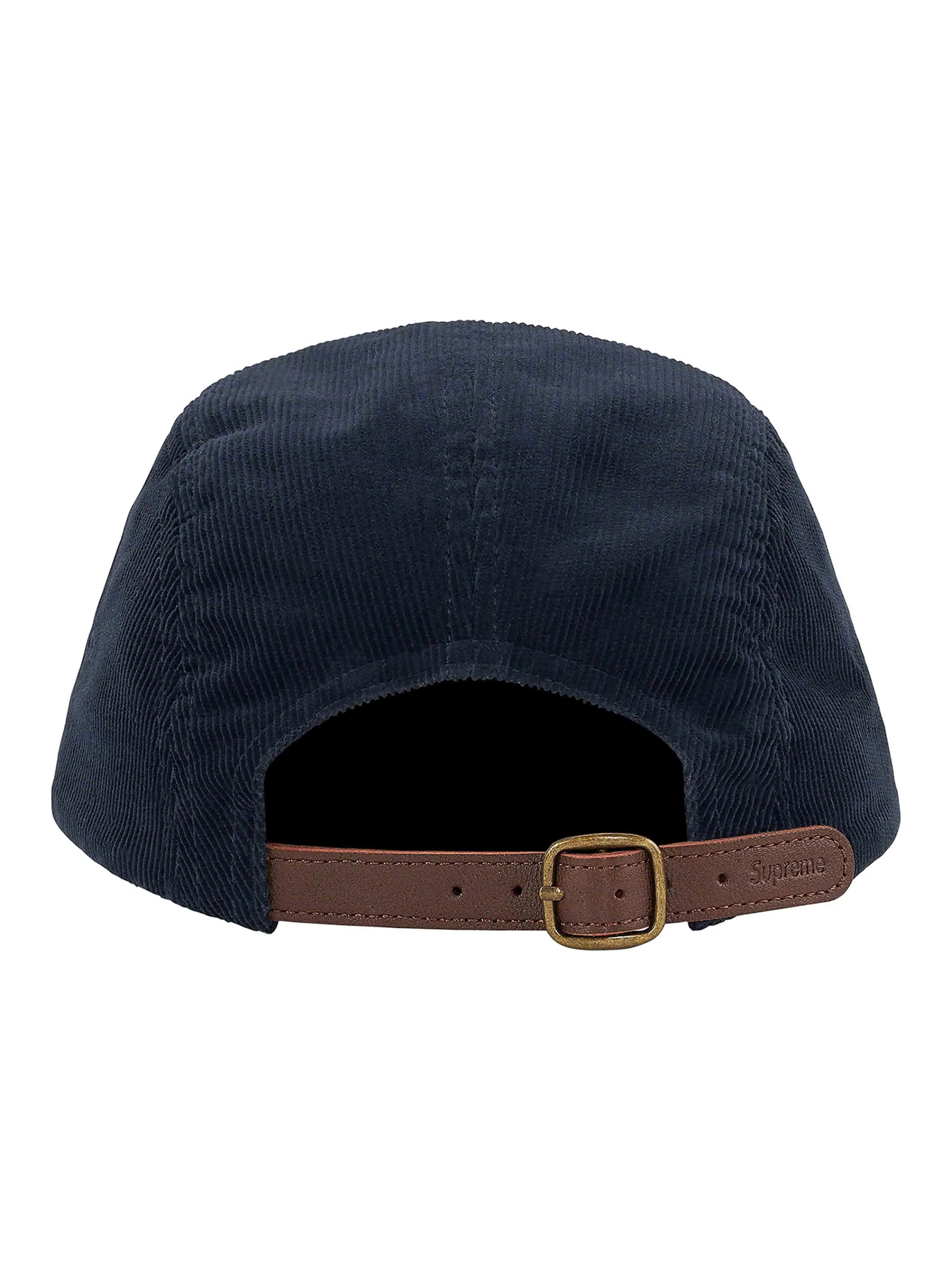 Supreme Fine Wale Corduroy Camp Cap Navy [SS21]