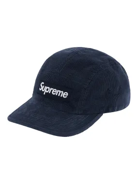 Supreme Fine Wale Corduroy Camp Cap Navy [SS21]