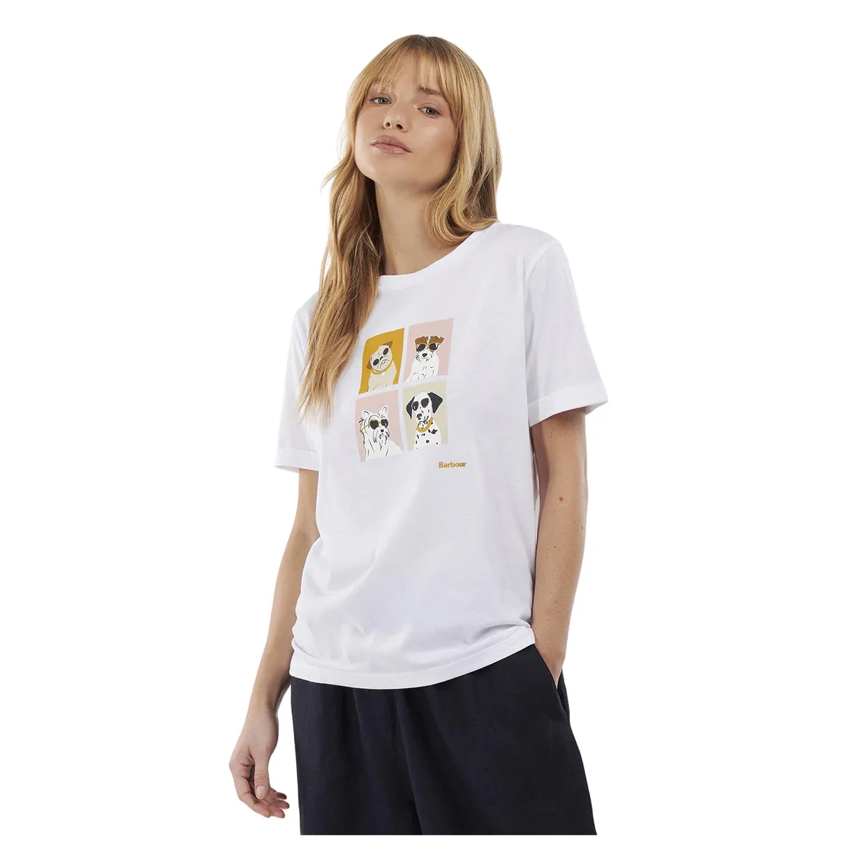 T-shirt Donna Barbour Hopewell Bianco