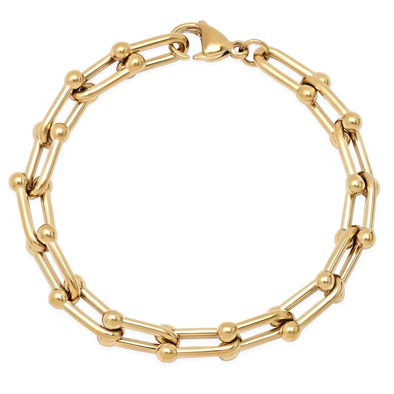 TAI RITTICHAI | Horseshoe Chain Bracelet