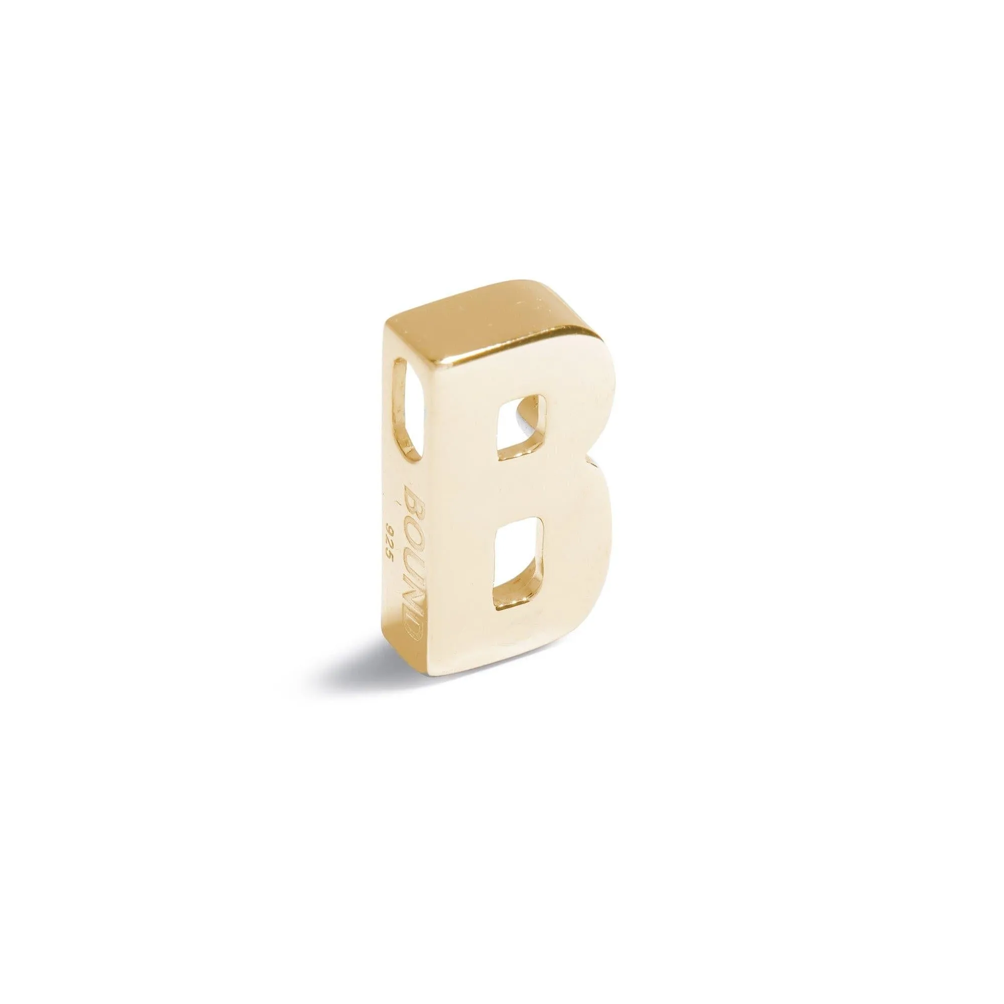 THE LETTER PENDANT - 18k gold plated