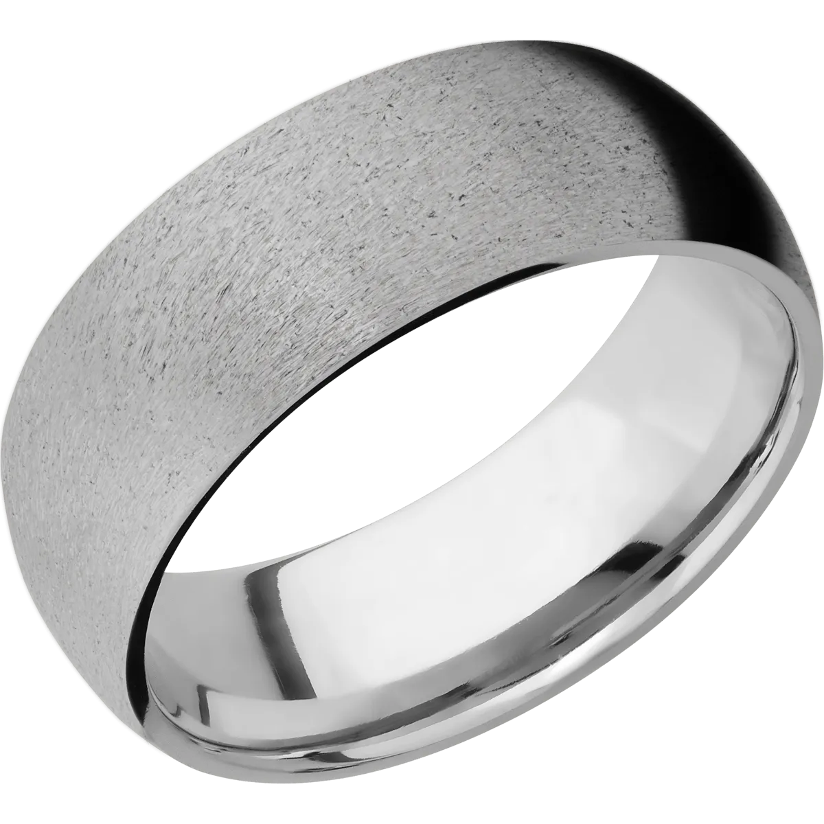 Titanium Ring with Cremation Ash