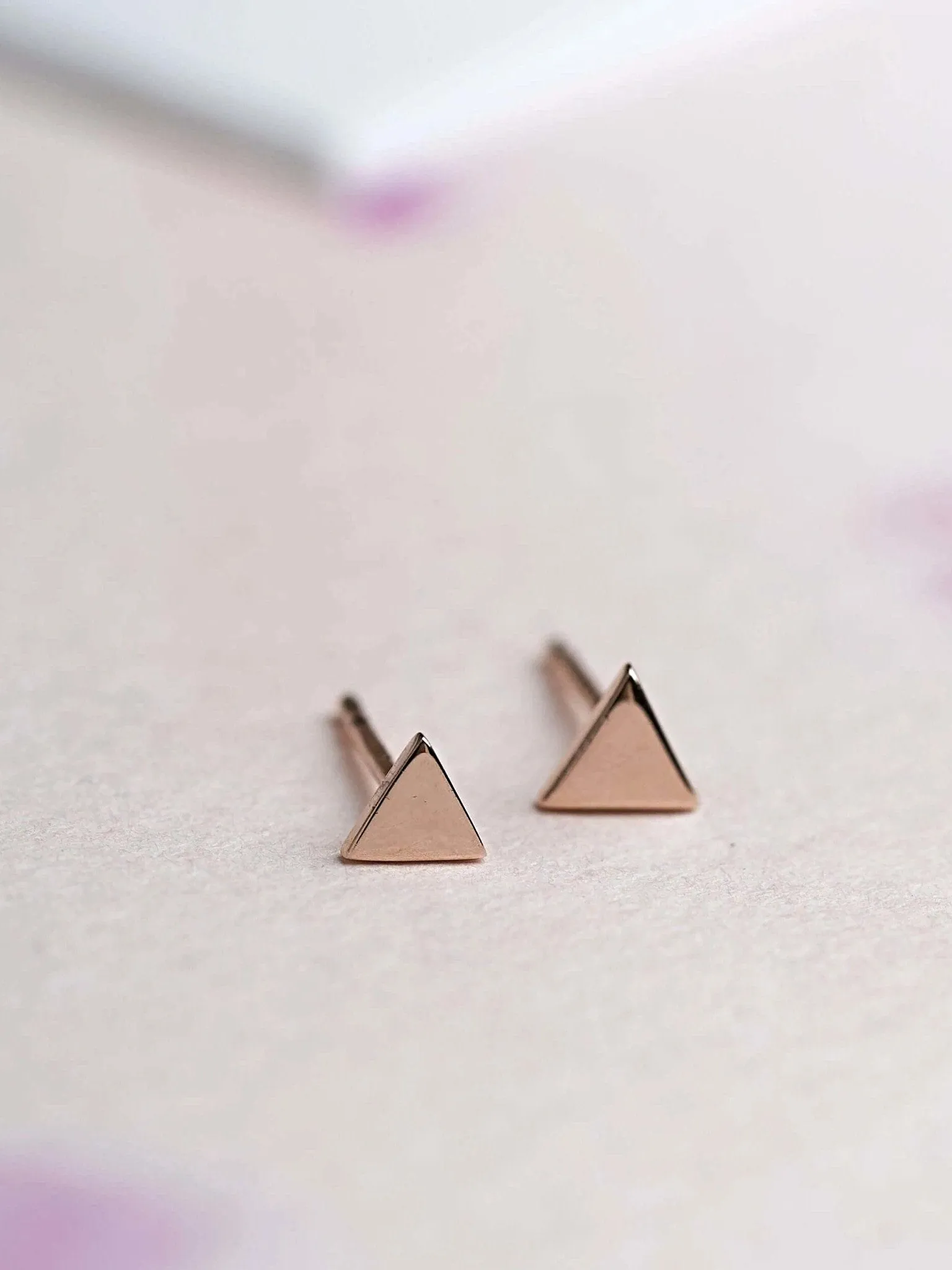 Triangle Stud Earring Set