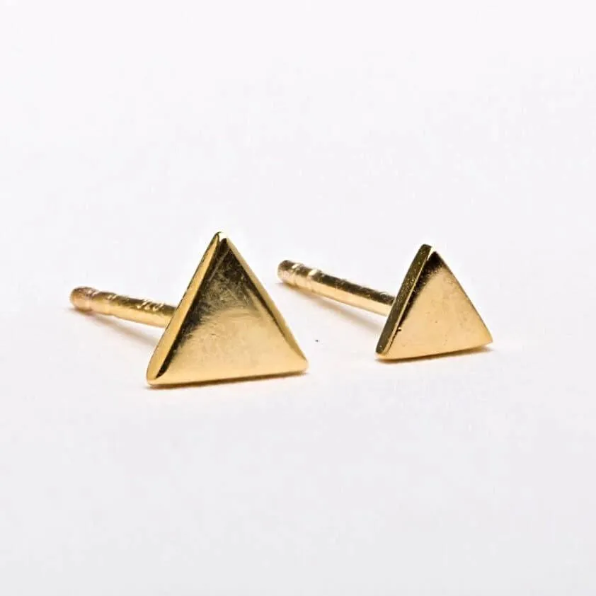 Triangle Stud Earring Set