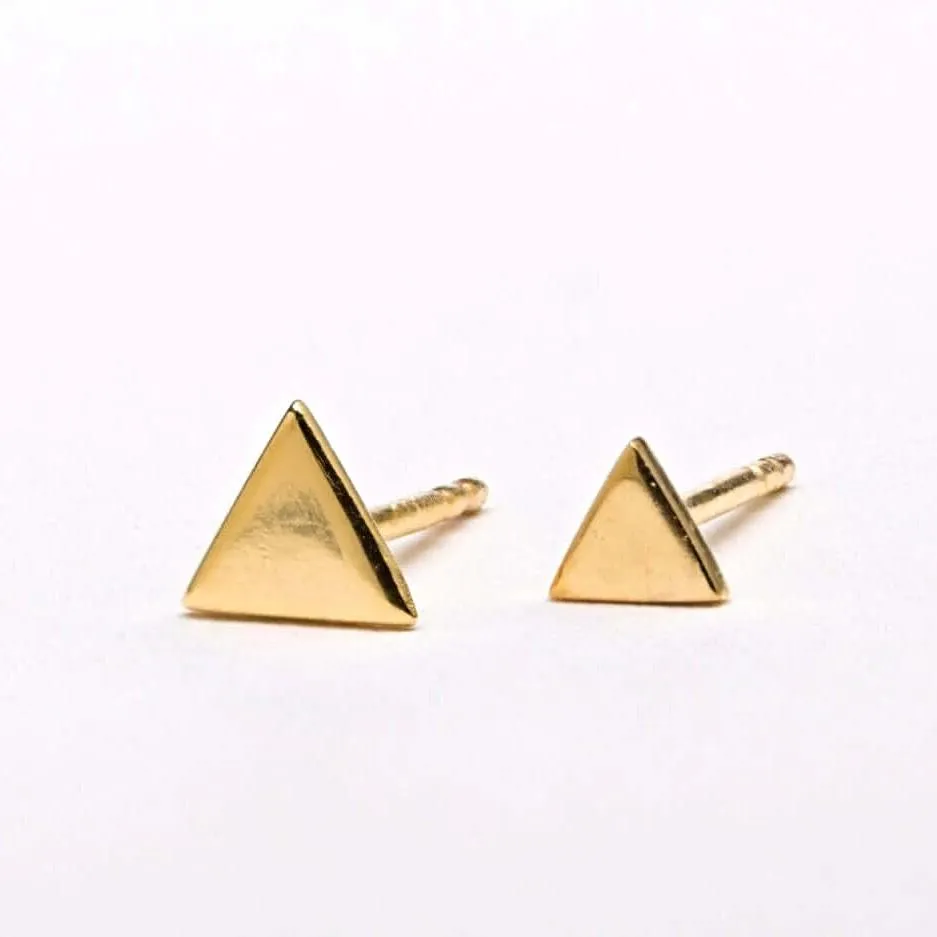 Triangle Stud Earring Set