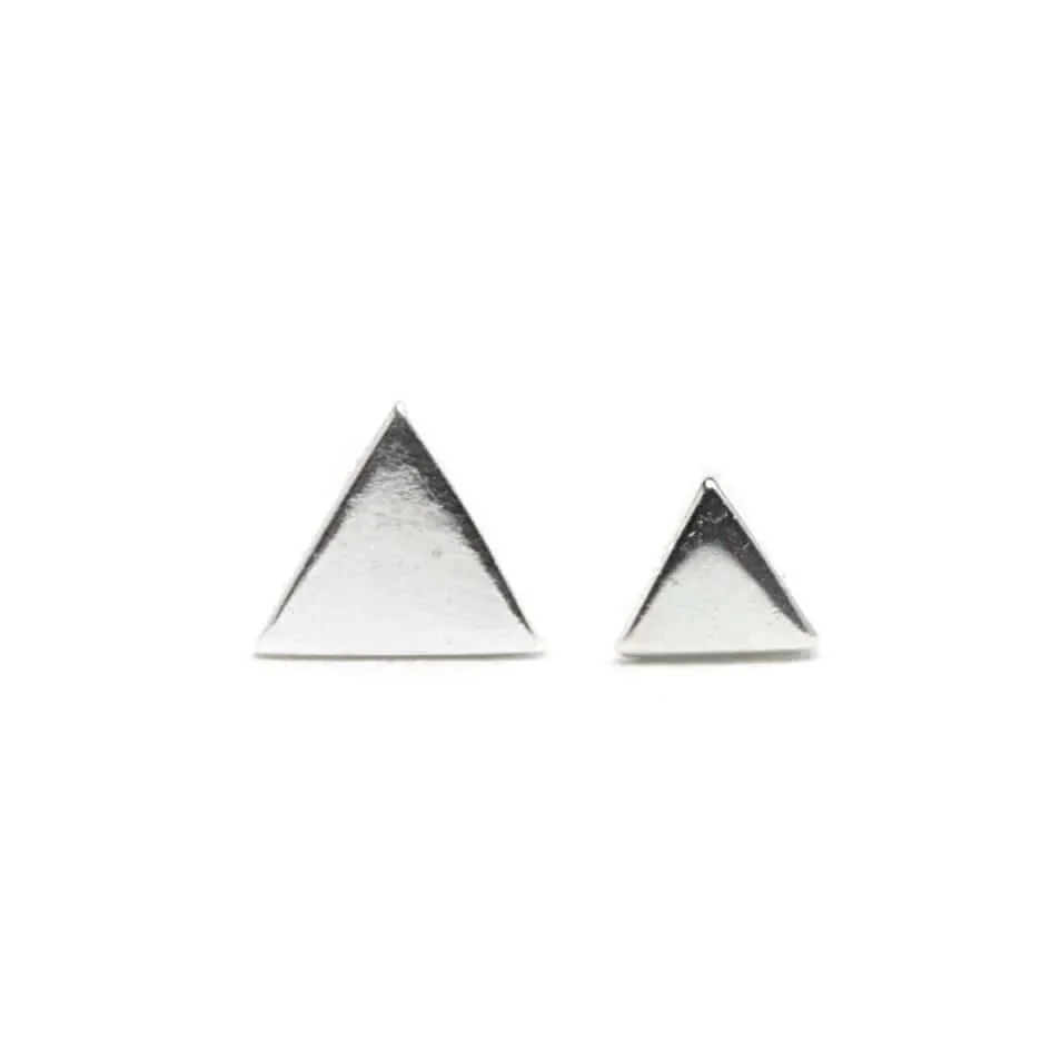 Triangle Stud Earring Set