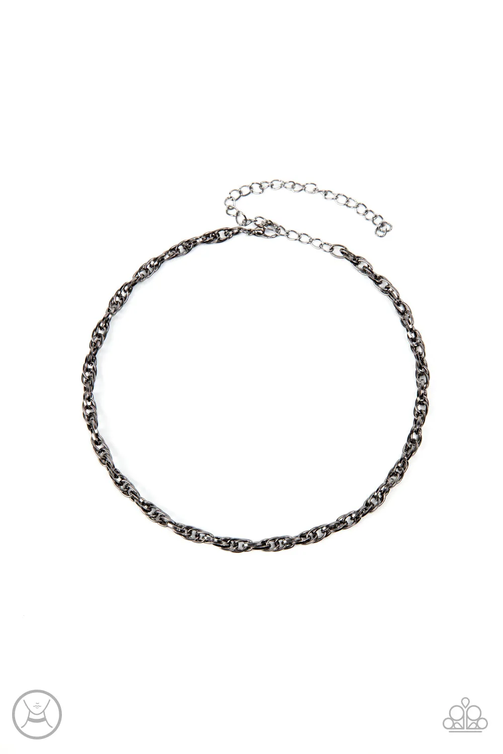 Urban Underdog Black Choker-Necklace