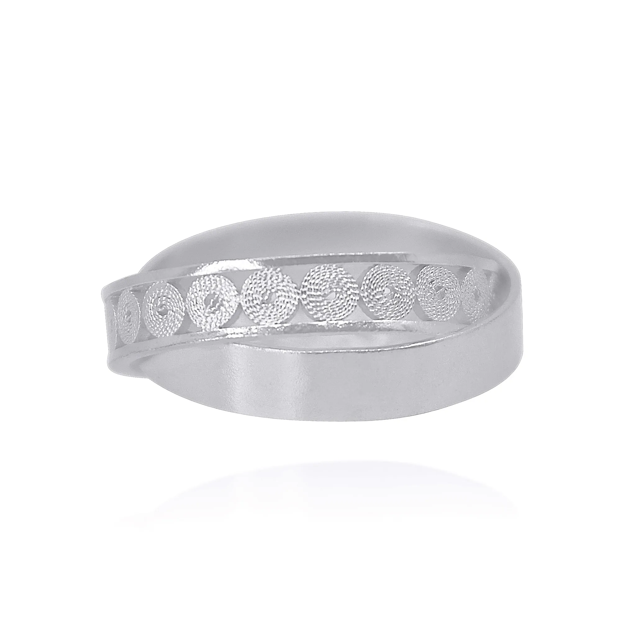 VICTORIA SILVER RING FILIGREE