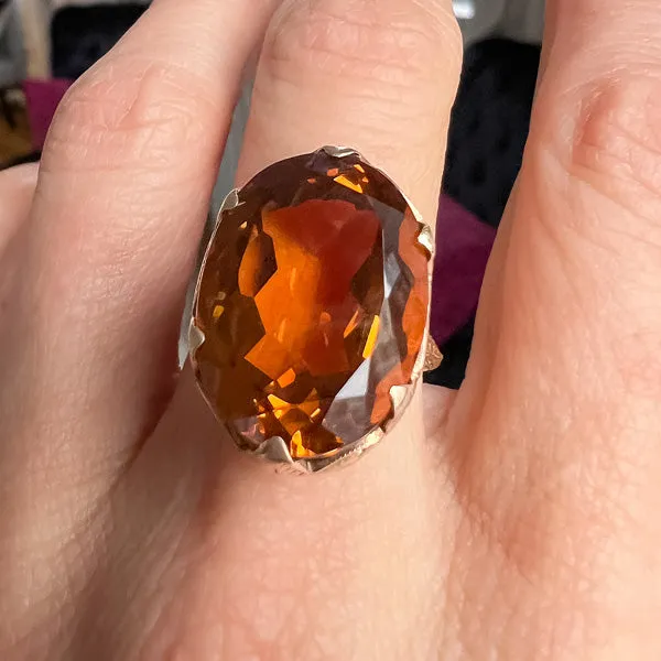 Vintage Citrine Ring