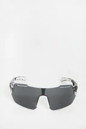 West49 Marble Shield Sunglasses