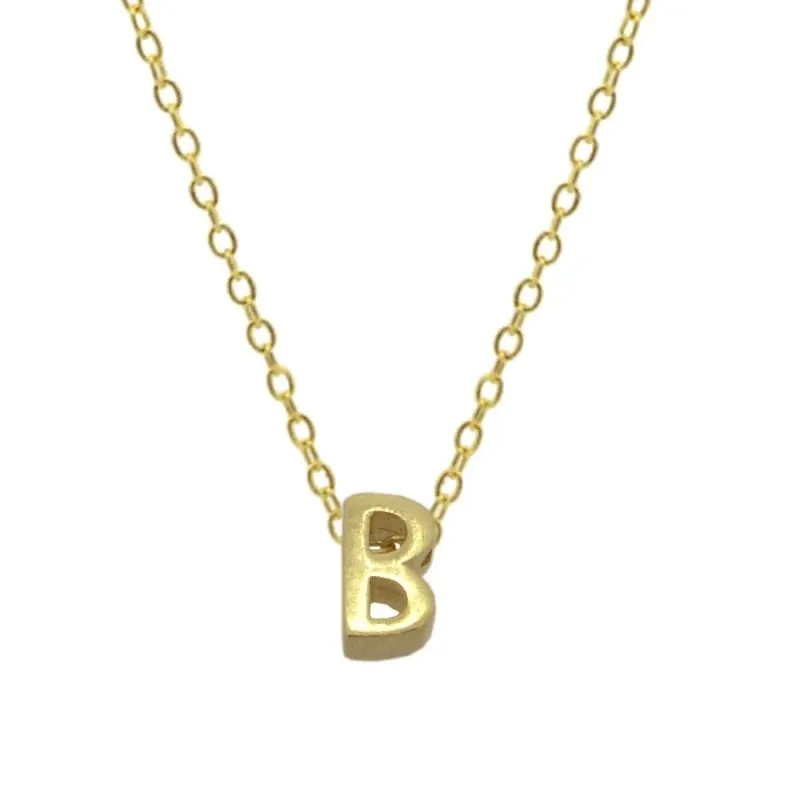 Women Initial Letter Necklace