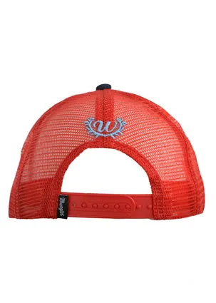 Wrangler Womens Navy & Red Katie Cap